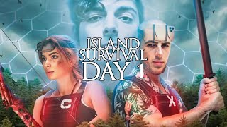 ICE POSEIDON 🔴 DAY 1 Full VOD  ISLAND SURVIVAL [upl. by Haral]