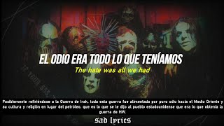 Slipknot  Psychosocial  Sub Español amp Lyrics [upl. by Lienhard]