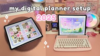 My 2025 Digital Planner Setup 💕 Plan With Me on iPad  Goodnotes 6  Digital Planning [upl. by Cote445]