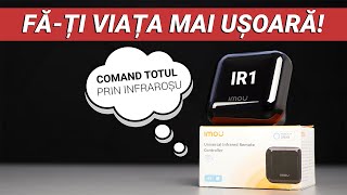 IR1 IMOU  Telecomanda inteligenta cu Wifi si infrarosu care iti face viata mai usoara [upl. by Creath726]