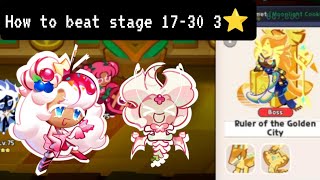 cookie run kingdom  tutorial how to beat stage 1730 ⭐⭐⭐  CRK [upl. by Ganiats]