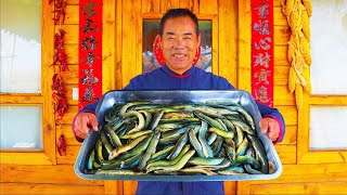 Mudfish Recipe Stewed With Sauerkraut Veggies Extraordinary Delicacy  Uncle Rural Gourmet [upl. by Asle]