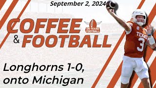 OTF Today  September 2  Longhorns def Colorado State  Focus Shifts to Michigan  Texas Football [upl. by Ruthe]