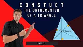 Construct the Orthocenter of a Triangle [upl. by Esiuol]