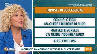 Successioneleredità   Unomattina  11102023 [upl. by Gustafsson]