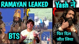 Ramayan Movie Leaked BTS and EXCLUSIVE UpdatesToxic Makers and Yashs Bold Decision Jasstag Cinema [upl. by Harlin]