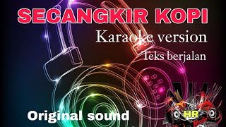 Secangkir kopi karaokelagu dangdut karaoke secangkir kopiHRmusik [upl. by Lull]