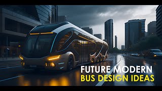 Future Modern Concept Bus Ideas Public Transportation [upl. by Oeht302]