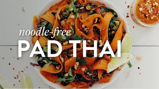 NoodleFree Pad Thai 30 Minutes  Minimalist Baker Recipes [upl. by Herries]