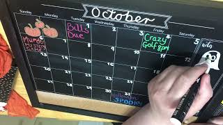 Calendar Planning  Quick Video [upl. by Ahsytal]