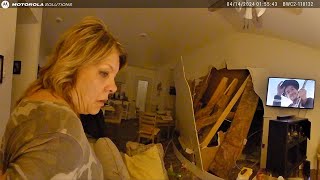 Drunk City Administrator Destroys Her House and Neighbors Car [upl. by Enirac]