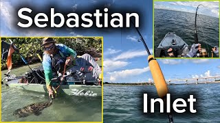 Kayak Fishing a World Renown Florida Inlet Multispecies Hunt [upl. by Kcorb]