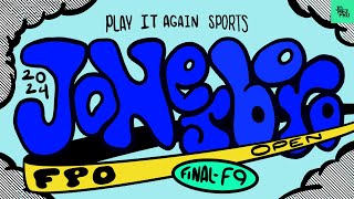 2024 Jonesboro Open  FPO FINALF9  Tattar Handley Salonen Beach  Jomez Disc Golf [upl. by Yaffit]