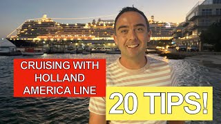 20 things you MUST do on your next HOLLAND AMERICA cruise [upl. by Ros319]