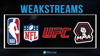 140 Best WeakStreams Alternatives for Free Sports Streaming Websites [upl. by Nosecyrb90]