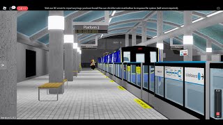 Roblox Delta Line Project  Delta Express Train Guildford Road to Brentwood North [upl. by Kolnick]