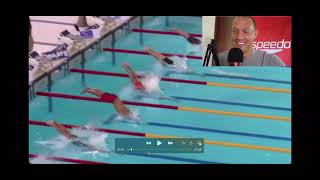 Caeleb Dressel Dissects 100 Free Junior worlds 2013 [upl. by Tudor712]