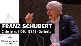 Schubert quotGroße CDurquot Sinfonie mit Herbert Blomstedt  NDR Elbphilharmonie Orchester [upl. by Sheilah]