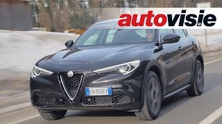 Review Alfa Romeo Stelvio 2017  by Autovisie TV [upl. by Ettennod]