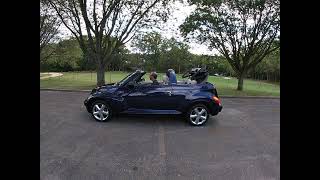 2005 CHRYSLER PT CRUISER GT CONVERTIBLE POWER TOP OPERATION VIDEO [upl. by Eesdnyl62]