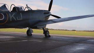 Firing On Twelve The sound of a Supermarine Spitfire [upl. by Oicangi682]