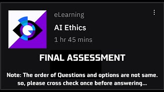 Final Assessment AI Ethicsaiethics aifundamentals ibm skillsbuild [upl. by Ki]