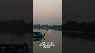 Sundarban Aerial View Sunset Time  Tiar Char Sundarban near Kokilmoni [upl. by Vey]