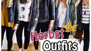 Outfits für den Herbst  Lookbook [upl. by Nyllij986]