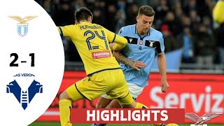 Lazio vs Hellas Verona 21  All Goals amp Extended Highlights  Seria A [upl. by Steinway]