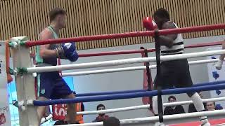 MAH03776  37TH BUCS UK NATIONAL STUDENT AMATEUR BOXING CHAMPIONSHIPS FINALS 04022024 [upl. by Hadihahs932]