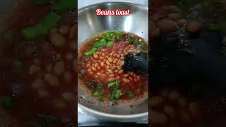 Beans toast cookingvideo foodcookingchannel  cooking tips food recipe [upl. by Anomis]