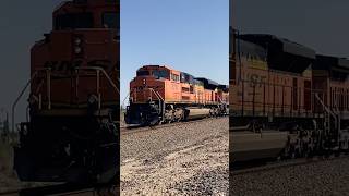 BNSF 5713 amp 8797 Decatur Texas [upl. by Anivlek]