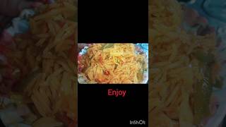 sezwan fried riceyoutubeshorts streetfood rice by cook with khushi [upl. by Angelita978]