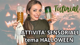 3 attività sensoriali per Halloween [upl. by Fletcher]