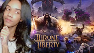 MISS VINUM JOGANDO THRONE AND LIBERTY  PARTE 1 [upl. by Lynda]