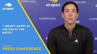 Garbiñe Muguruza  Press Conference  2021 US Open [upl. by Willis]