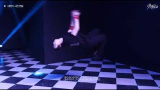 BANG CHAN BACKFLIP 🐺👑  Stray Kids KINGDOM  LEGENDARY WAR BEHIND Ep00 MIROH [upl. by Oijres268]