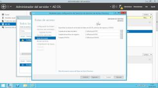 Cómo instalar rol Dominio Active Directory Windows Server 2012 R2 controlador de dominio [upl. by Ardekahs128]