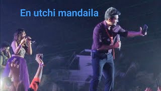 Vijay Antony live in concertEn utchi mandaila Song thalapathyvijay vijayantonyconcert vibemusic [upl. by Adnol]