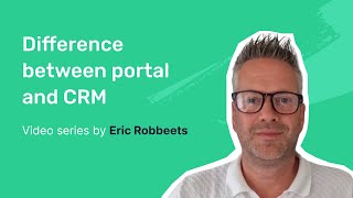 Key difference between portal and CRM [upl. by Carola616]