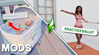 Gameplay mods that are cute additions to your game The Sims 4 Mods [upl. by Acirea]