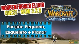 NOGGENFOGGER ELIXIR QUEST PORÇÃO FICAR PEQUENO ESQUELETO E PLANAR [upl. by Dyana]