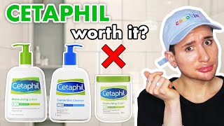 CETAPHIL REVIEW Gentle Skin Cleanser Oily Skin Cleanser and Moisturizing Lotion  WORTH IT ✅ [upl. by Notgnilliw287]