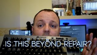 Broken Corsair mechanical keyboard can it be fixed [upl. by Gigi]