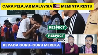 GURU Indonesia TAKJUB Dengan ADAB Pelajar Malaysia Saat Majlis Restu Ilmu SPM [upl. by Gerdy30]