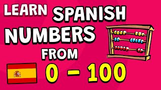 Learn the NUMBERS 0  100 in Spanish 🇪🇸 Spanish For Beginners 🌟 [upl. by Brittaney]