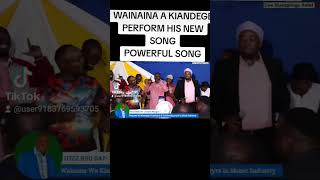 Wainaina wa Kiandege performing his new song along with Muigai wa Njoroge  kikuyunationtvkururiatv [upl. by Aura]