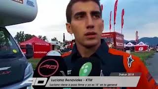 Luciano Benavides  Dakar 2018 en Salta [upl. by Alli]