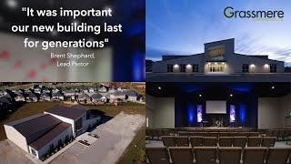 DesignBuild Preengineered Church Facility Constructed by Grassmere Construction [upl. by Janeva]