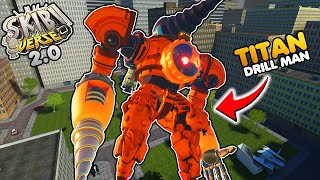 SKIBIVERSE V20 COMO OBTER O NOVO TITAN DRILL MAN ⛏️MORPH How to get Drill Titan Man [upl. by Adamek]